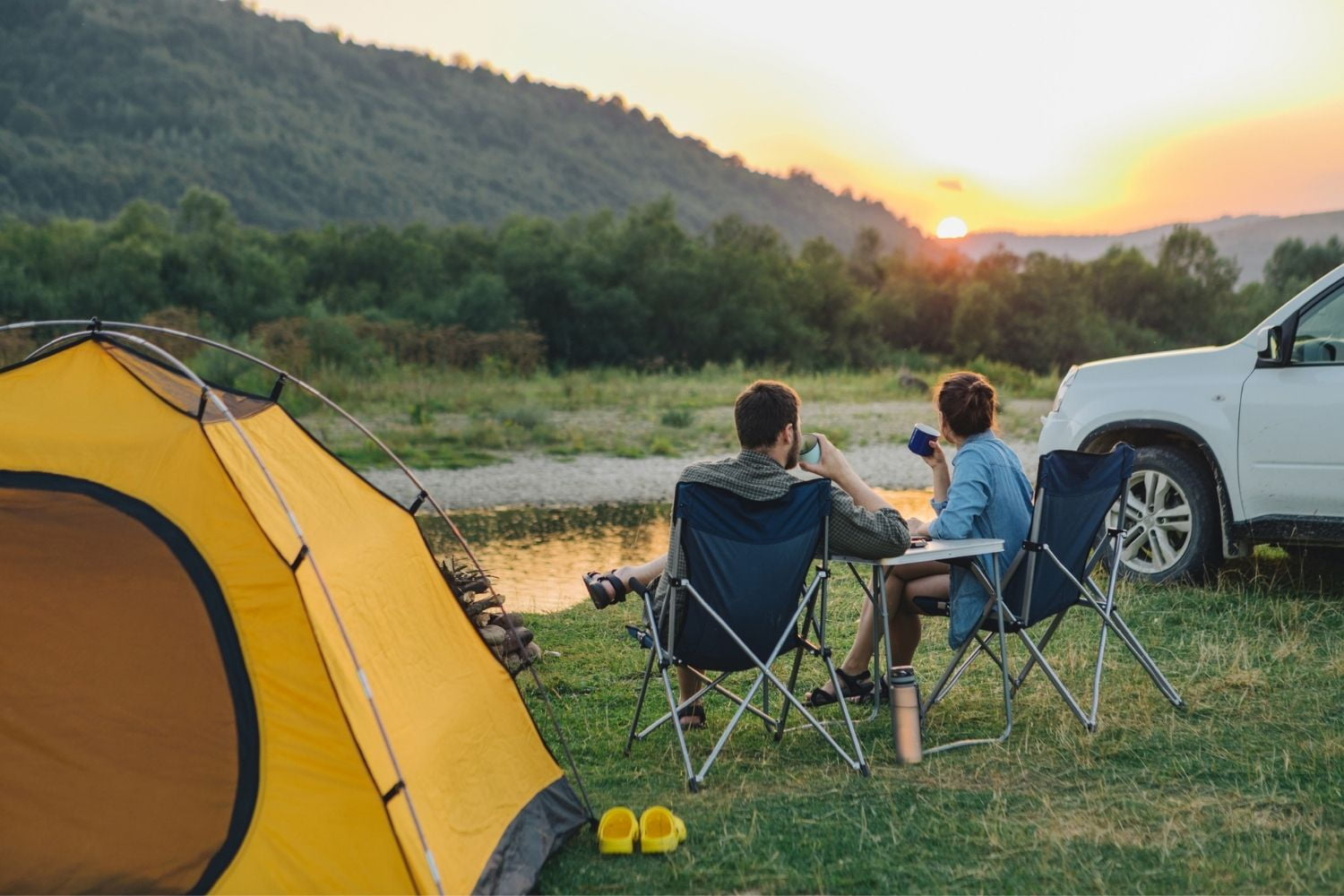 La cascade de la vis camping